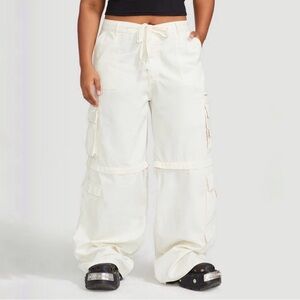 Baby Phat Transformer Boyfriend Pant Cream NWOT